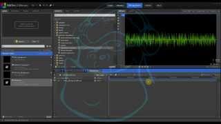 Hitfilm Elements 01  Procedural Audio Waveforms [upl. by Attenhoj]