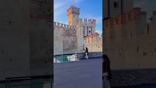 sirmione castle italy 🇮🇹 cutebaby [upl. by Snilloc]