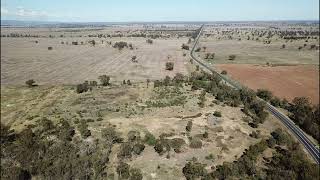 Video 843 Dubbo To Parkes Drone Footage from South Tomingley Rest Area [upl. by Suvart75]