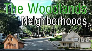 Neighborhoods in The Woodlands Texas [upl. by Mela]