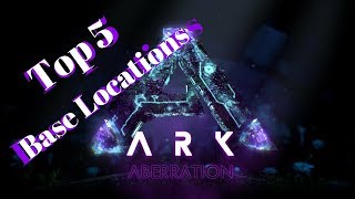 Ark Aberration 5 Best Base Locations [upl. by Zedekiah]