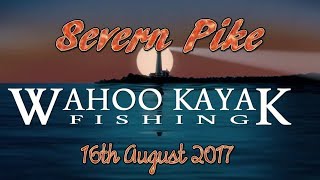 Kayak Fishing for Pike on the River Severn [upl. by Rech]