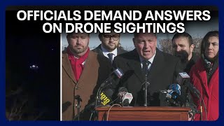 Drone sightings prompt State Island officials to demand answers [upl. by Riba91]