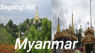 Beautiful View of Sagaing Hill  Sagaing  Myanmar [upl. by Yug]