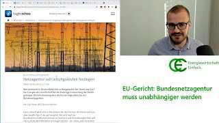 2 September Bundesnetzagentur muss unabhängiger werden [upl. by Anairam]