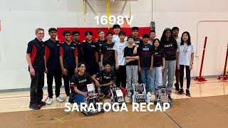 Saratoga Robotics Competiton Recap  1698V [upl. by Einegue]