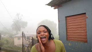 VLOG living in the coldest city in Jamaica grocery shopping rain strong winds slow days and [upl. by Kataway149]