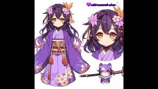 🌸edit my personality mimiko💜🐺 anime demon slayer [upl. by Anam731]