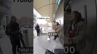 Station 91 Nine Elms busking busker london donation [upl. by Enneirda]