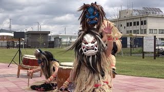 なまはげ太鼓 恩荷 「神参」 男鹿の鯛まつり 2022 【4Ｋ】 Namahage Taiko by Onga なまはげ太鼓 [upl. by Burman]