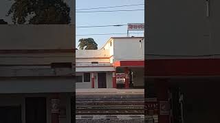 Kishanganj station cross of vande Bharat trainvandebharatexpress explore train support [upl. by Assiral]