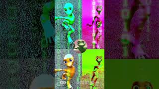 Green Alien Dance  El Chombo  Dame Tu Cosita feat  Yeşil Uzaylı Dansı dametucosita shorts [upl. by Sucramaj]