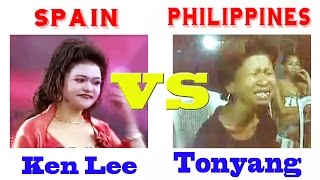 Ken Lee Bulgaria VS Tonyang Philippines Singing Battle [upl. by Mylan]