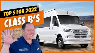 Top 5 Class B Motorhomes for 2022 Matts RV Reviews Awards [upl. by Pellegrini177]