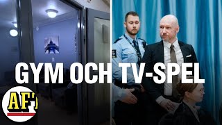 Anders Behring Breivik i rätten – se bilderna från cellen [upl. by Sorkin]