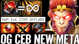 🔥 Monkey King MoM 1st  WTF 100 NEW META OG Ceb Offlane Hero Craziest Fast Farm Dota 2 Pro Guide [upl. by Anual]