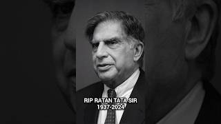 Rest in peaceRIP 😢 ratan tata sir  19372024  shorts video ratantata death rip ripsir [upl. by Kameko]