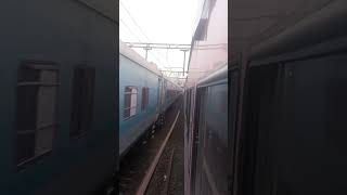 Intercity express crossing trainjourney traincrossing railway vlog viral video shorts train [upl. by Aynad]