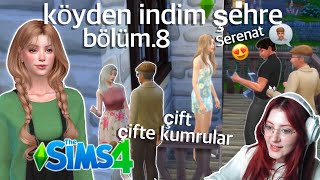 Köyden indim şehre  Bölüm 8  The sims 4 oynuyoruz [upl. by Imoian]