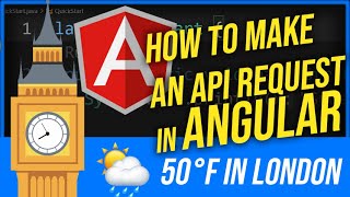 How To Make An API Request In Angular VSCode Tutorial [upl. by Nylecsoj183]