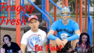 Our first time hearing froggy fresh FROGGY FRESH  The Fight Official VideoEVFAMILYS REACTION [upl. by Nesilla391]