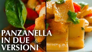 Panzanella in Due Versioni  CAPS LOCK  Misha  Cucina Da Uomini [upl. by Acyssej]