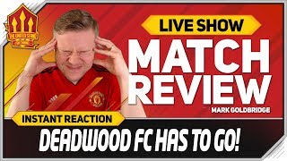 Goldbridge SOLSKJAER TIME Manchester United 22 Burnley Match Reaction [upl. by Ynoffit]