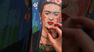 Wooden puzzle Frida Kahlo Active Puzzles shorts Puzzles woodenpuzzles [upl. by Egidio973]