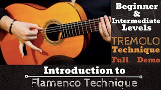 INTRODUCTION TO FLAMENCO TECHNIQUE  Tremolo Technique quotFull Demoquot  Now Available on my Patreon [upl. by Adall557]