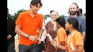 Manasa at Nadal Edu amp Tennis School NETS [upl. by Anidem368]