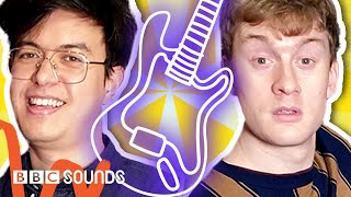 James Acaster amp Phil Wang on James guitar origin theory  BBC Sounds [upl. by Aneleairam545]