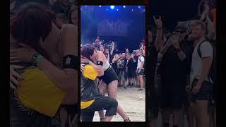 Metal Proposal Dude PROPOSES Mid Mosh Pit [upl. by Philipa]