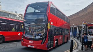 Lovely Interior  UNO 1478 SN65ZGO Bus Route 298  ADL Enviro 400MMC Hybrid Euro 6 [upl. by Elagibba]