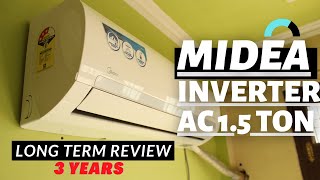 Midea Inverter AC 15 Ton Worst Long Term Review [upl. by Lafleur961]