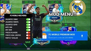 Ea Sports Fc Mobile Mod MENU V22001 New Update 2024  Fc Mobile V22001 Mod Unlimited Money 2024 [upl. by Karine]