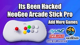 Its been Hacked NeoGeo Arcade Stick Pro Add More Games [upl. by Llevaj971]