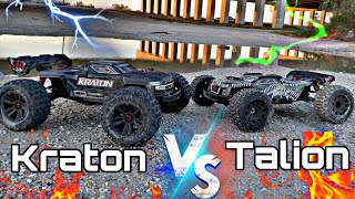 Arrma Kraton 6s EXB VS Arrma Talion 6s EXB [upl. by Nerrat]