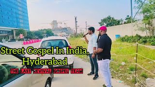 Street Gospel In Hyd India  The Last Revival Gospel Team streetgospel gospelpreaching gospel [upl. by Leinoto]