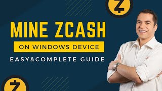 Live ZCASH ZEC Mining On Desktop  Step By Step Guide for Passive Income [upl. by Seuqcaj567]