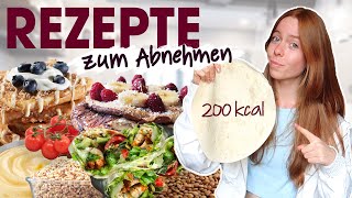 REZEPTE ZUM ABNEHMEN einfach lecker amp ohne hungern [upl. by Martel156]