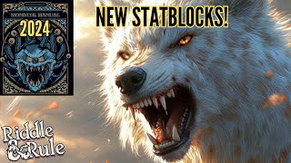 DnD 2024 New Monster Statblocks Revealed [upl. by Moody]