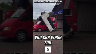 Van car wash fail England [upl. by Zeba210]