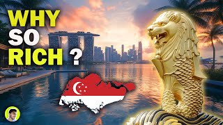 How Singapore Became So Rich   Economic Success [upl. by Aiciram]