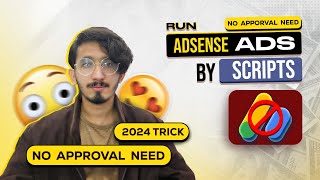 Run Google AdSense ADs without AdSense Approval on any Website [upl. by Hippel]