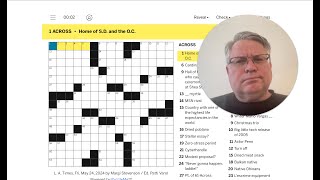 Big little tech LA Times Daily Crossword 24 May 2024 [upl. by Tomasine]