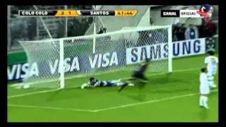 COLOCOLO 3 VS SANTOS 2 COPA LIBERTADORES 2011 [upl. by Noonberg]