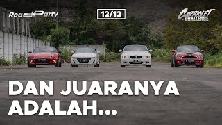 CABRIOLET CHALLENGE Dan Pemenang 1 Miliar Adalah 1212 [upl. by Enelrad]