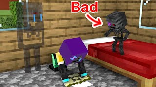 Baby Wither Skeleton Dont Do That  Sad Story  Minecraft Animation [upl. by Harrington66]