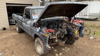 1979 F100 LS Swap RUNS [upl. by Oinegue]