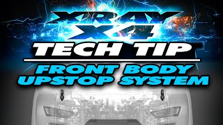 XRAY X4  Tech Tip  Front Body Upstop System [upl. by Adnamra474]